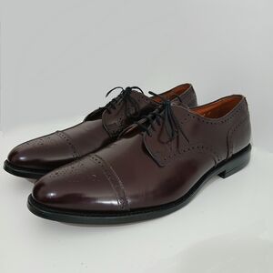 Classic Brown Leather Men's Dress Shoes